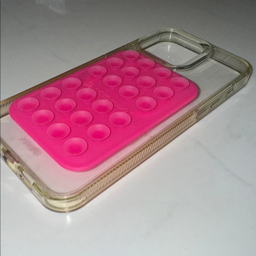 iPhone 15 Pro Max Clear iPhone Case with Octobuddy